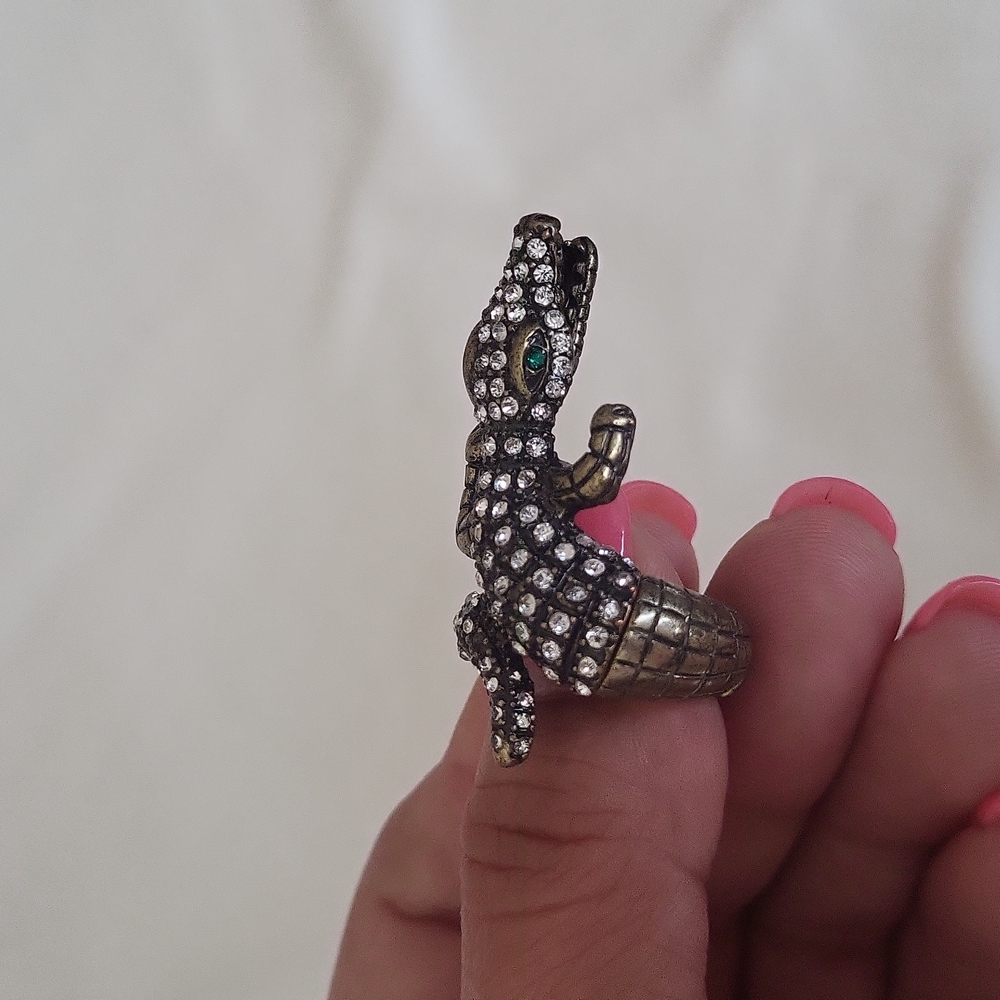 Crocodile ring - Picture 2 of 5